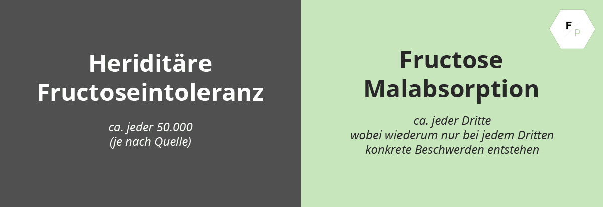 Alles über Fructoseintoleranz Fructoseintoleranz 1 FM vs. HFI